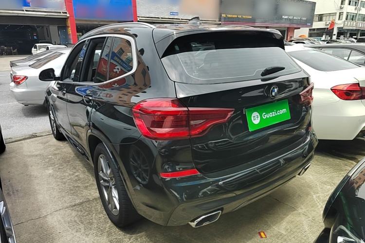 Used BMW X3 2020 xDrive25i M Sport Package Rear Left 45 Deg