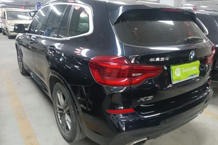 Used BMW X3 2020 xDrive25i M Sport Package Rear Left 45 Deg