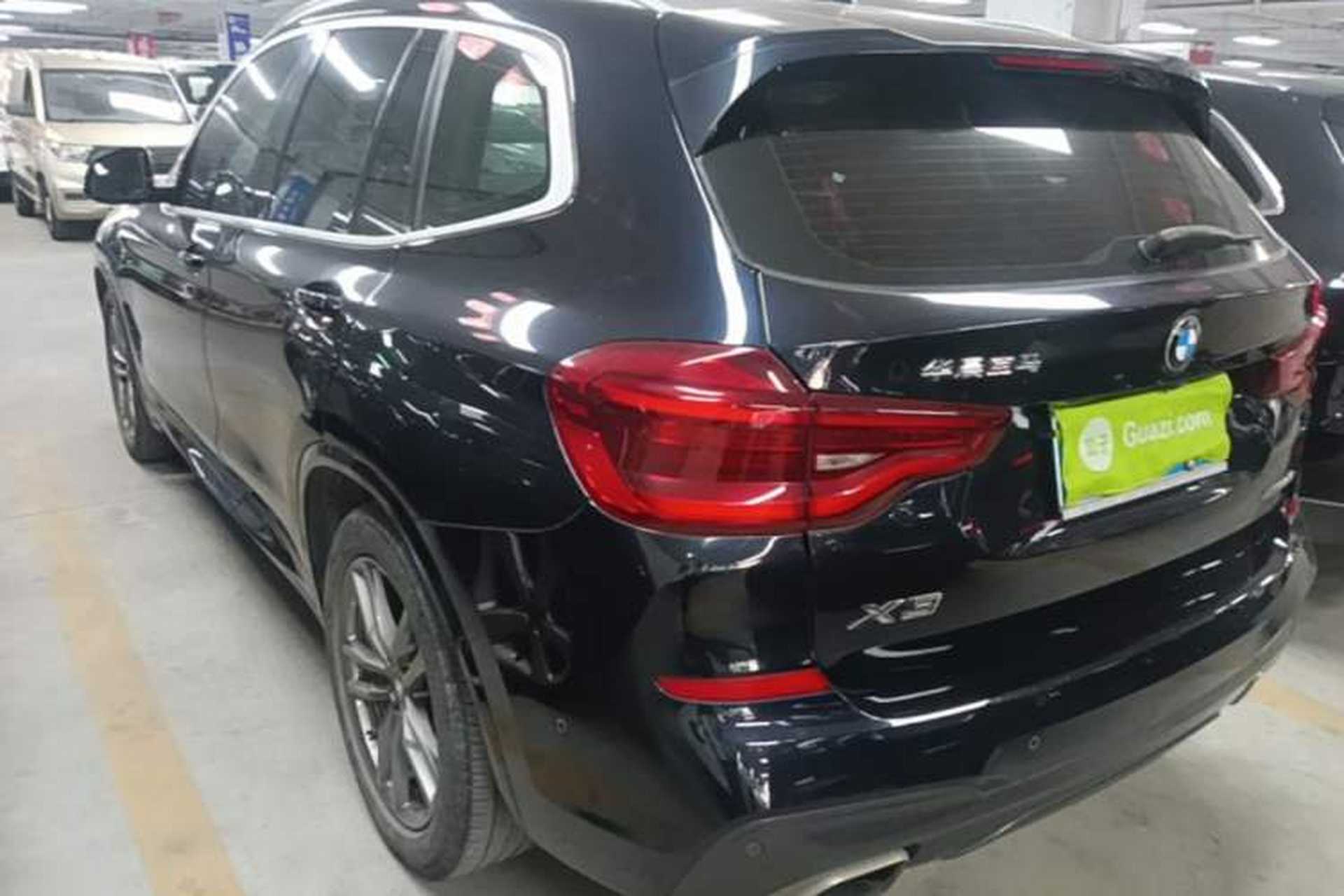 Used BMW X3 2020 xDrive25i M Sport Package Rear Left 45 Deg