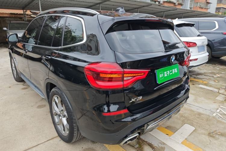 Used BMW X3 2020 xDrive28i Luxury Package Rear Left 45 Deg