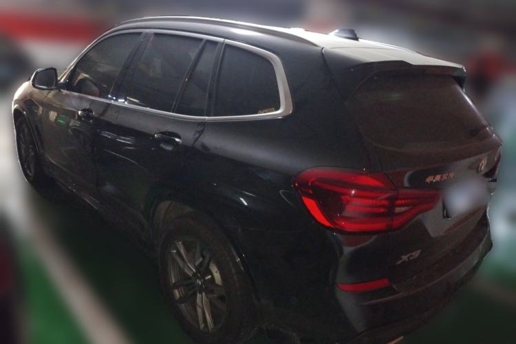 Used BMW X3 2020 xDrive25i Luxury Package Rear Left 45 Deg
