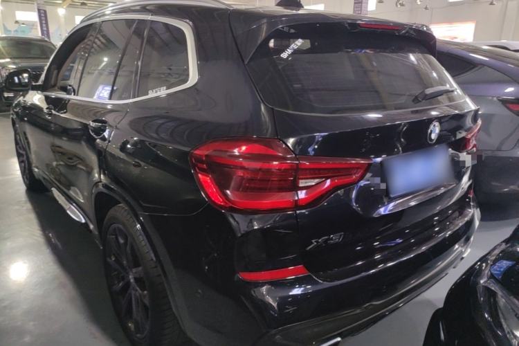 Used BMW X3 2020 xDrive30i Luxury Model with M Sport Package Rear Left 45 Deg