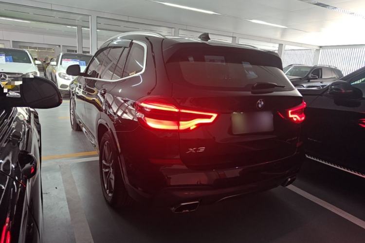 Used BMW X3 2020 xDrive25i M Sport Package Rear Left 45 Deg