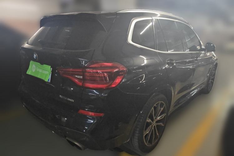 Used BMW X3 2020 xDrive30i Luxury Model with M Sport Package Rear Right 45 Deg