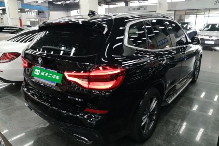 Used BMW X3 2020 xDrive25i M Sport Package Rear Right 45 Deg