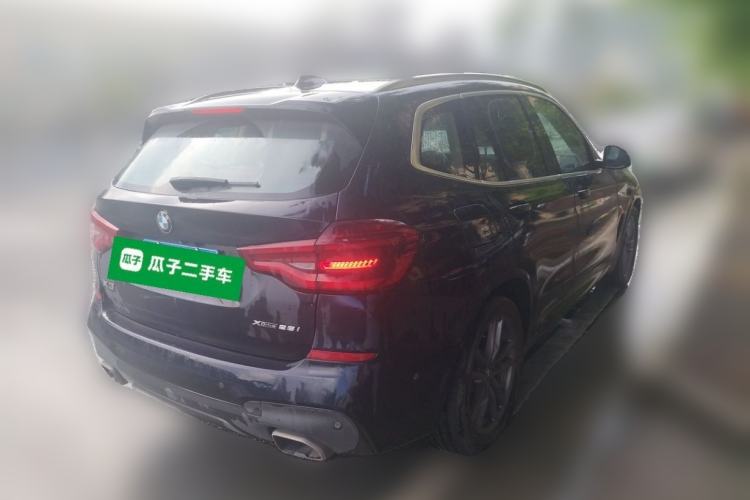 Used BMW X3 2020 xDrive25i M Sport Package Rear Right 45 Deg