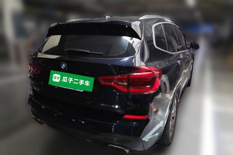 Used BMW X3 2020 xDrive25i M Sport Package Rear Right 45 Deg