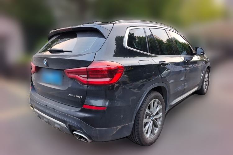 Used BMW X3 2020 xDrive25i Luxury Package Rear Right 45 Deg