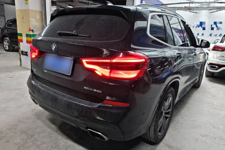 Used BMW X3 2020 xDrive25i M Sport Package Rear Right 45 Deg