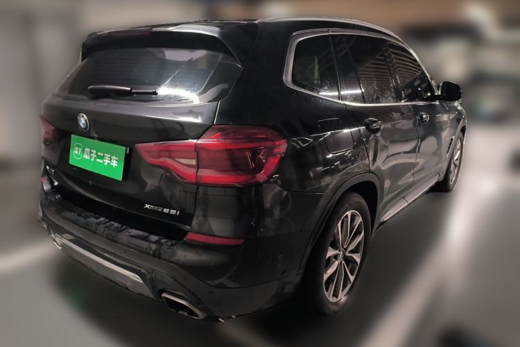 Used BMW X3 2020 xDrive25i Luxury Package Rear Right 45 Deg