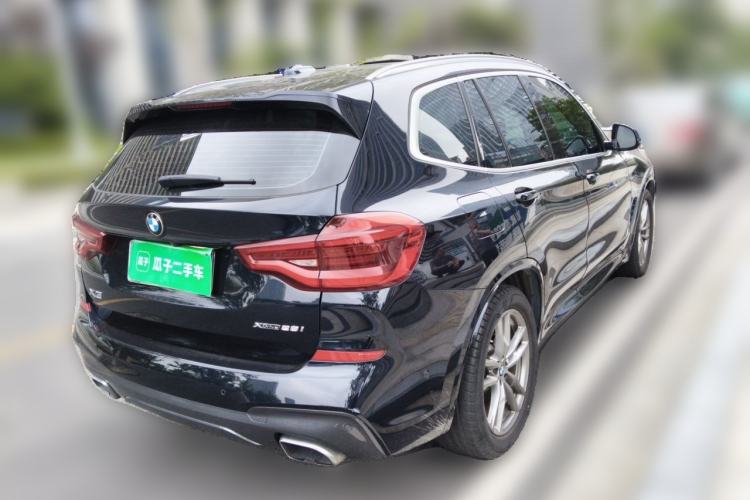 Used BMW X3 2020 xDrive28i M Sport Package Rear Right 45 Deg