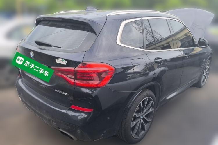 Used BMW X3 2020 xDrive30i Luxury Model with M Sport Package Rear Right 45 Deg