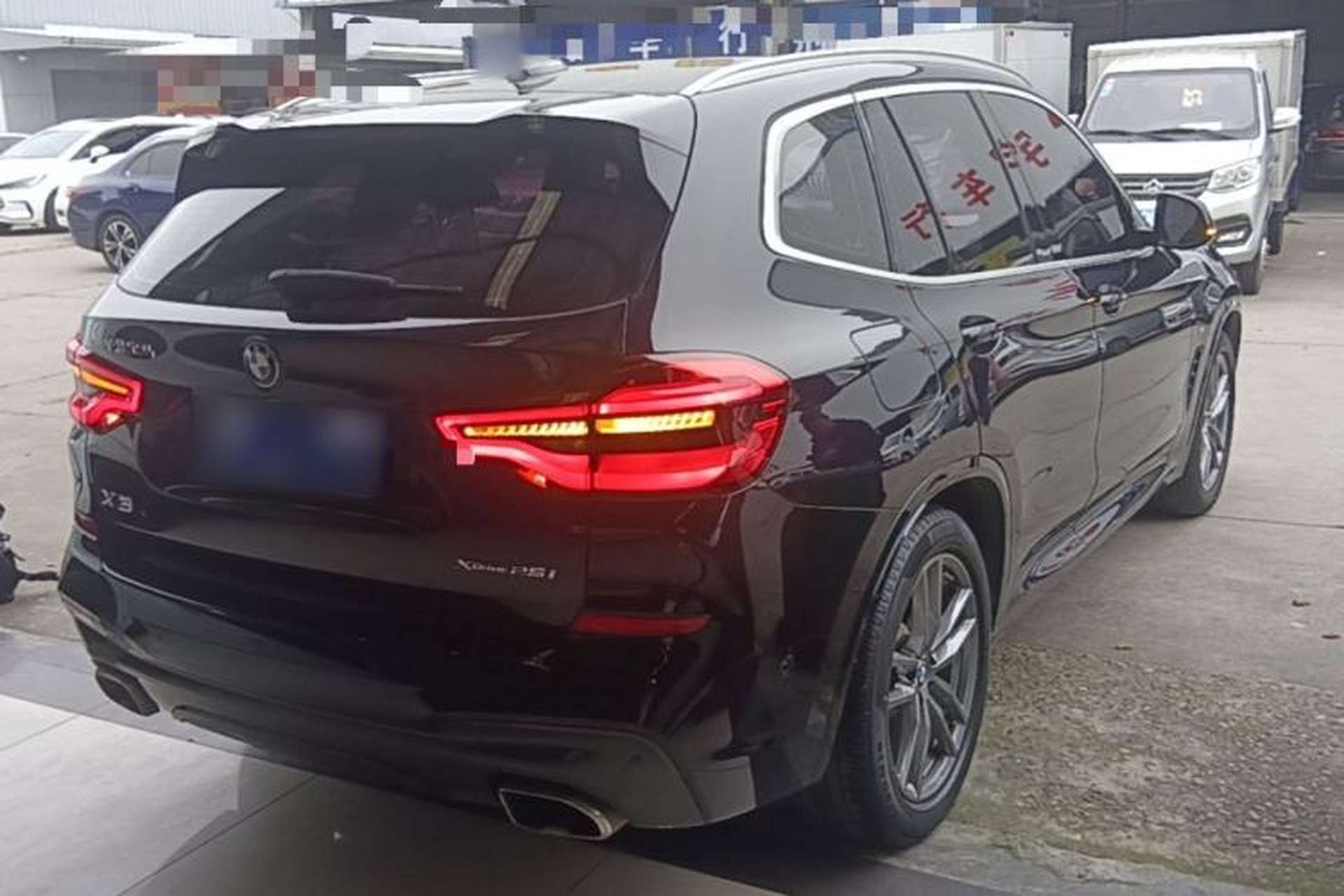 Used BMW X3 2020 xDrive25i M Sport Package Rear Right 45 Deg
