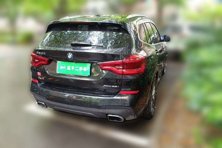 Used BMW X3 2020 xDrive28i M Sport Package Rear Right 45 Deg
