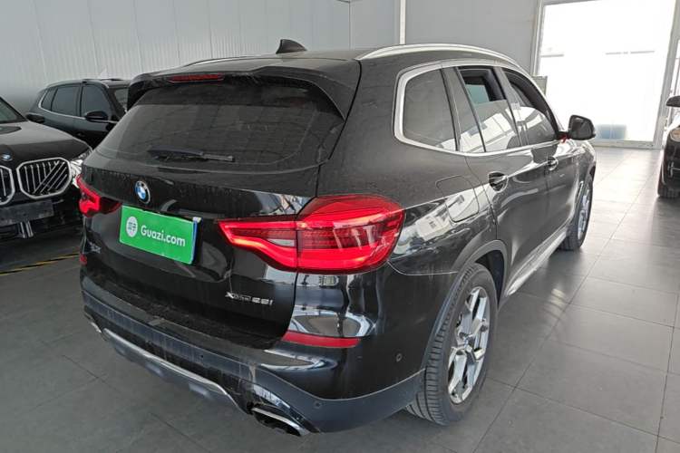 Used BMW X3 2020 xDrive28i Luxury Package Rear Right 45 Deg