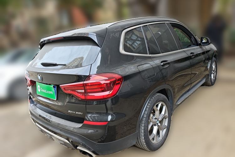 Used BMW X3 2020 xDrive28i Luxury Package Rear Right 45 Deg