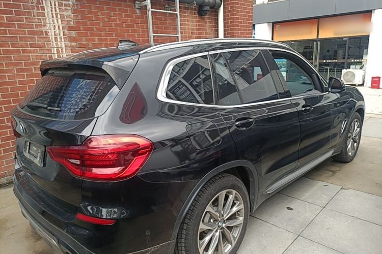 Used BMW X3 2020 xDrive25i Luxury Package Rear Right 45 Deg