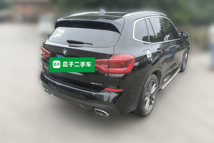 Used BMW X3 2020 xDrive25i M Sport Package Rear Right 45 Deg