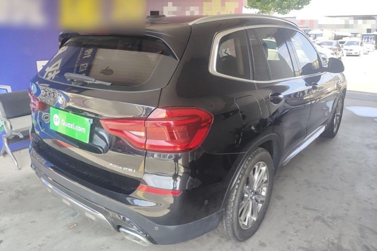 Used BMW X3 2020 xDrive25i Luxury Package Rear Right 45 Deg