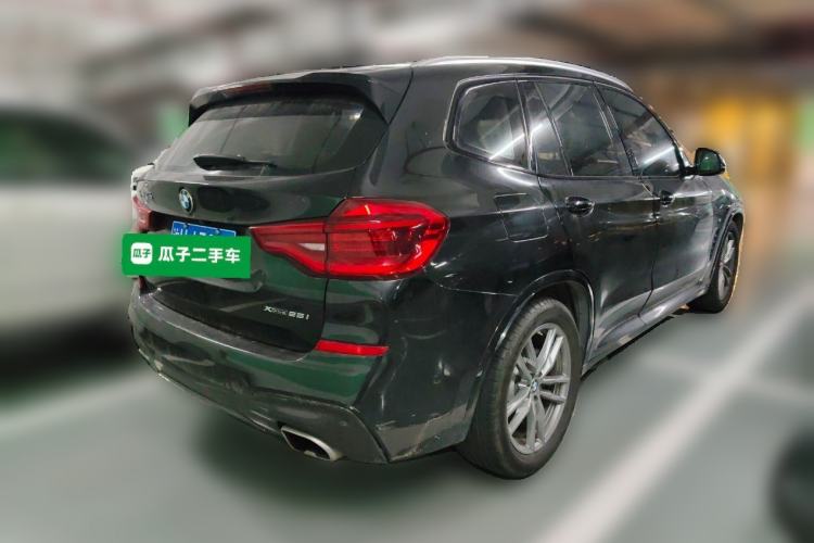 Used BMW X3 2020 xDrive25i M Sport Package Rear Right 45 Deg