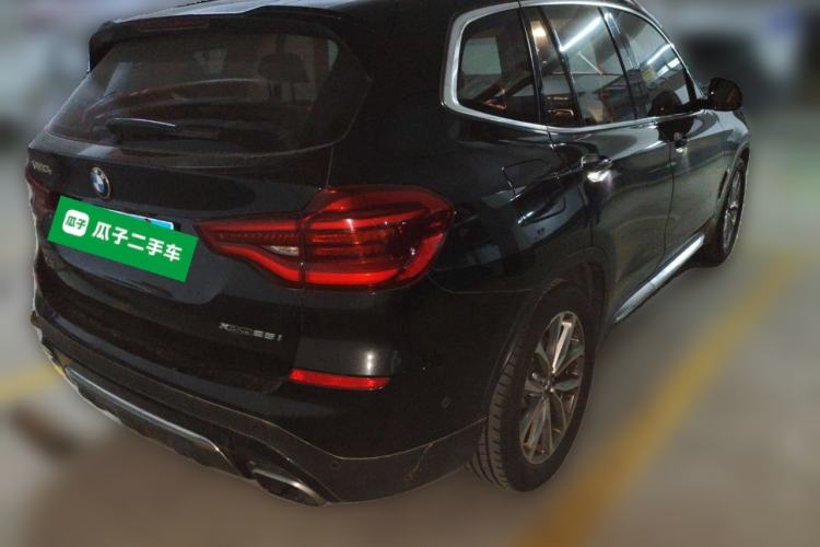 Used BMW X3 2020 xDrive25i Luxury Package Rear Right 45 Deg