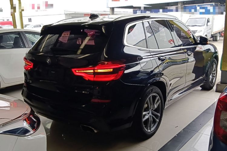 Used BMW X3 2020 xDrive25i M Sport Package Rear Right 45 Deg