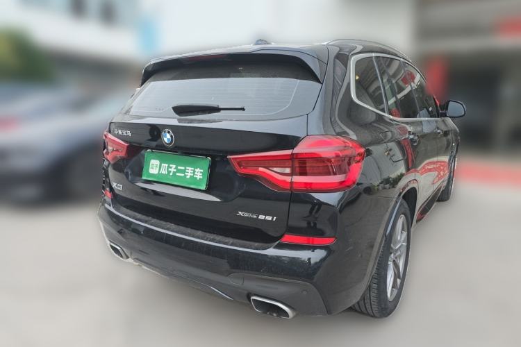 Used BMW X3 2020 xDrive25i M Sport Package Rear Right 45 Deg