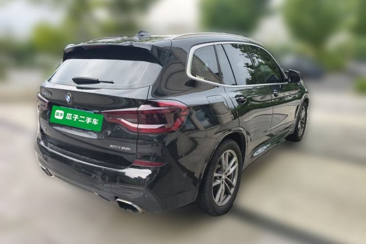 Used BMW X3 2020 xDrive28i M Sport Package Rear Right 45 Deg