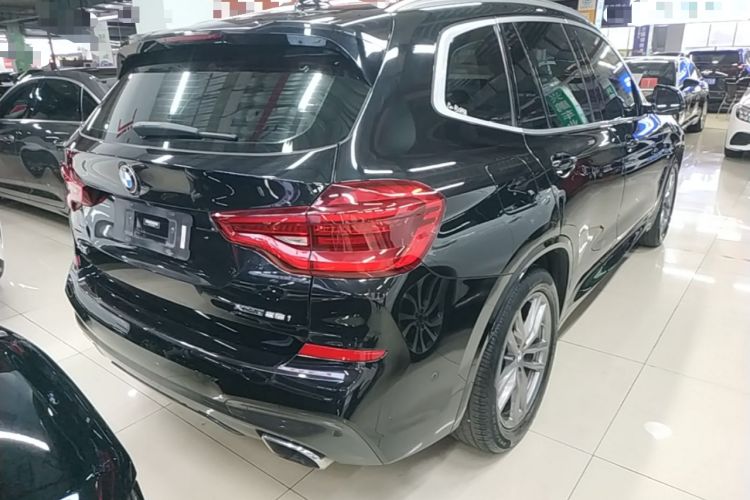 Used BMW X3 2020 xDrive25i M Sport Package Rear Right 45 Deg