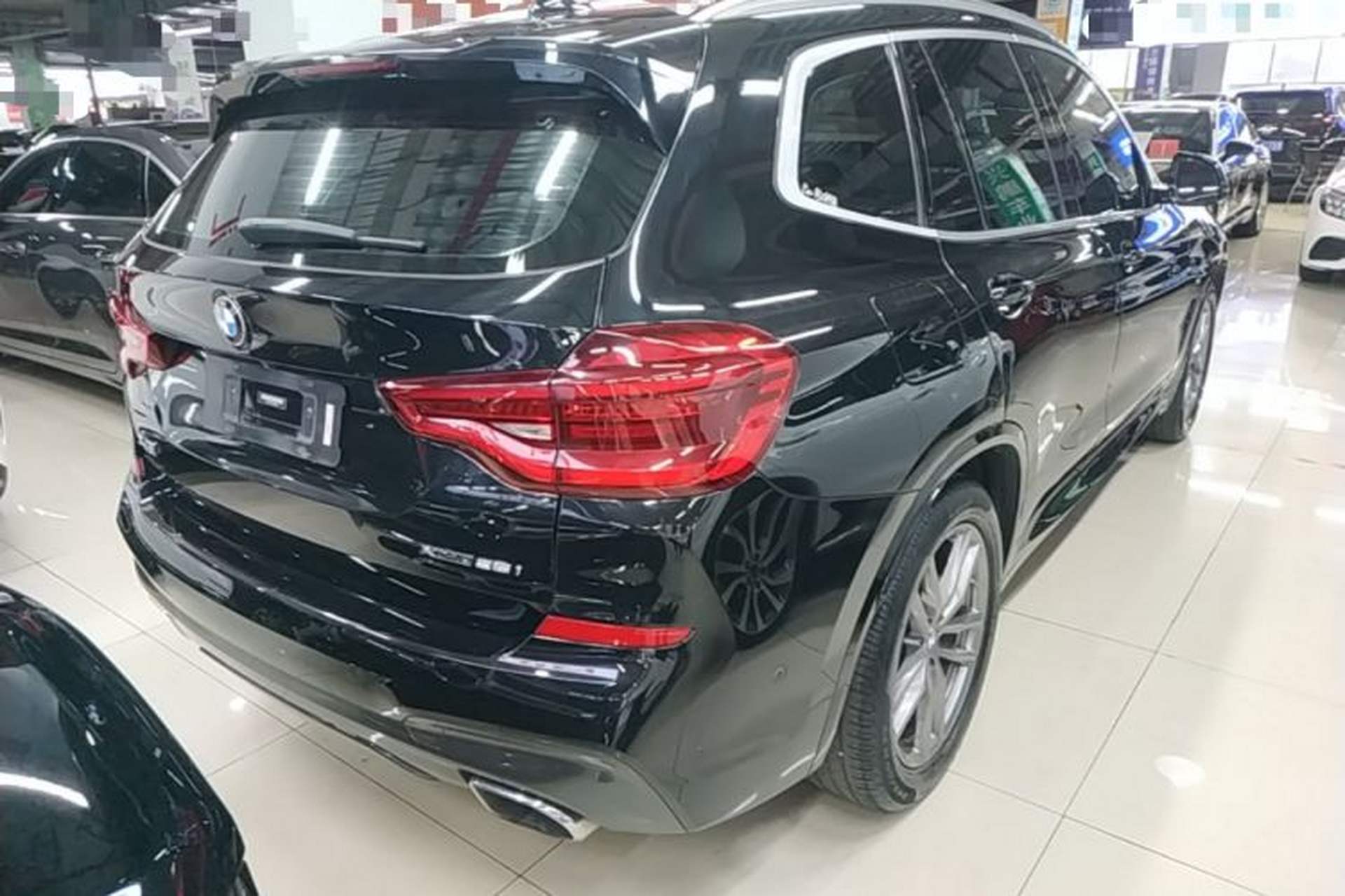 Used BMW X3 2020 xDrive25i M Sport Package Rear Right 45 Deg