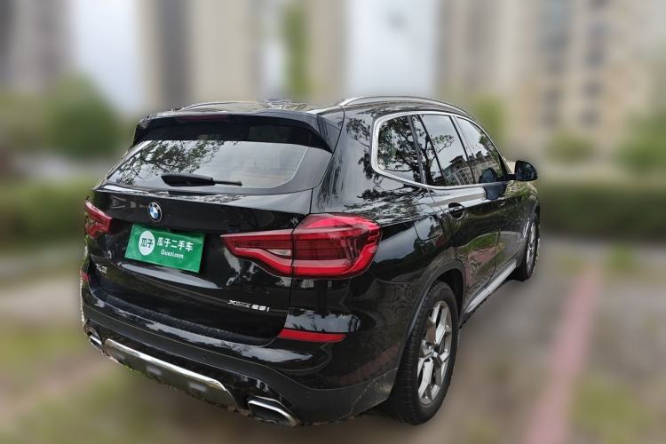Used BMW X3 2020 xDrive28i Luxury Package Rear Right 45 Deg