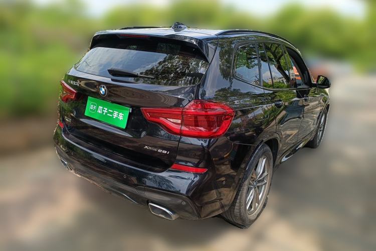 Used BMW X3 2020 xDrive28i M Sport Package Rear Right 45 Deg