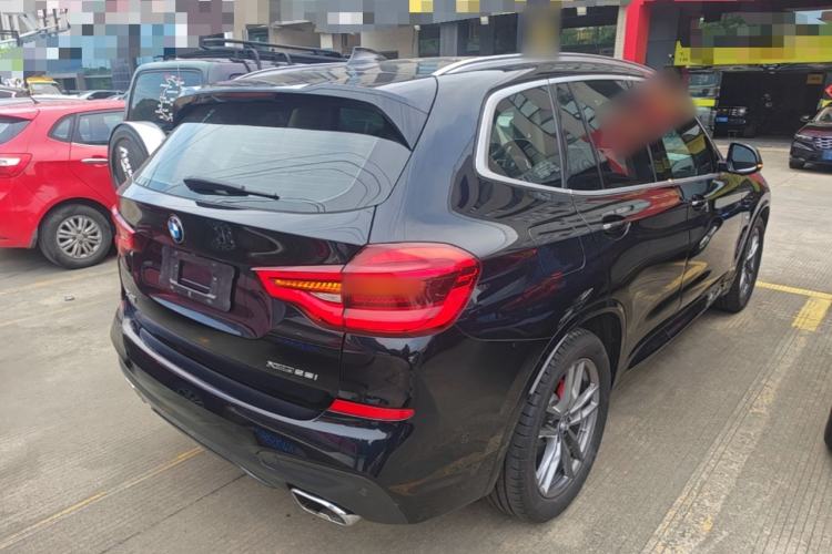 Used BMW X3 2020 xDrive25i M Sport Package Rear Right 45 Deg