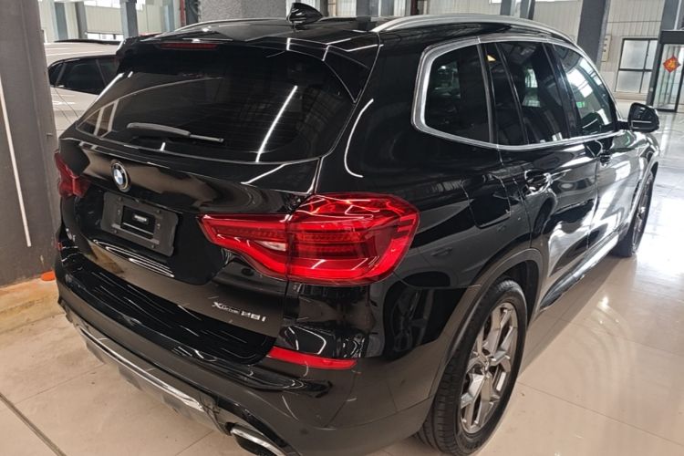 Used BMW X3 2020 xDrive28i Luxury Package Rear Right 45 Deg