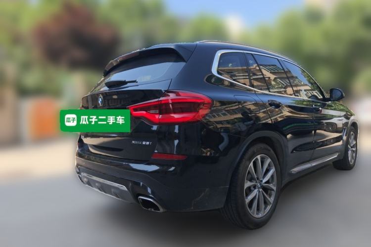 Used BMW X3 2020 xDrive25i Luxury Package Rear Right 45 Deg