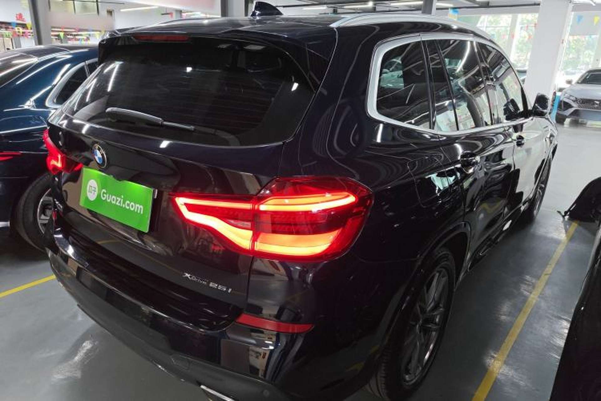 Used BMW X3 2020 xDrive25i M Sport Package Rear Right 45 Deg