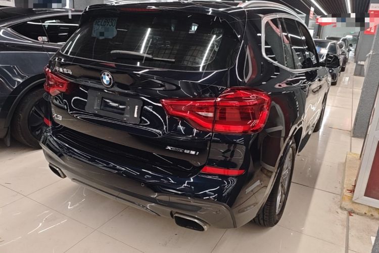 Used BMW X3 2020 xDrive25i M Sport Package Rear Right 45 Deg