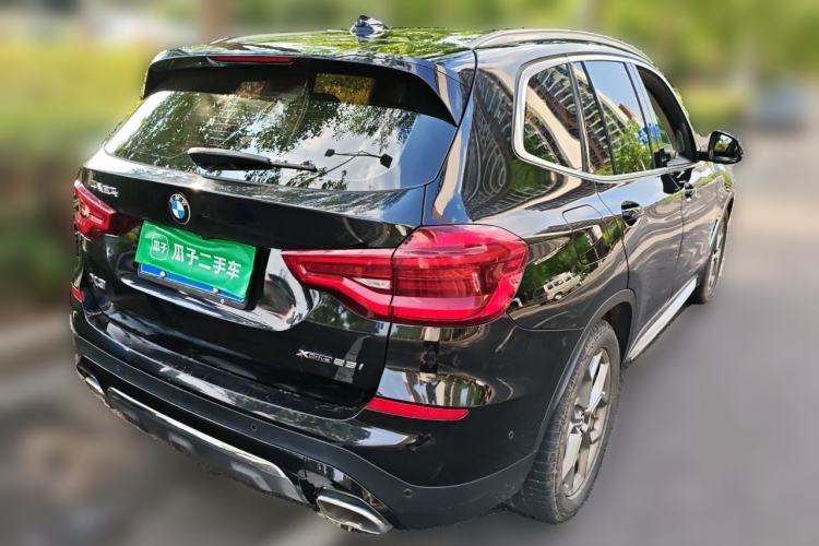 Used BMW X3 2020 xDrive28i Luxury Package Rear Right 45 Deg