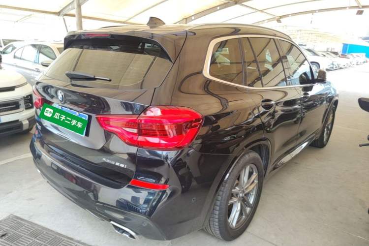 Used BMW X3 2020 xDrive28i M Sport Package Rear Right 45 Deg