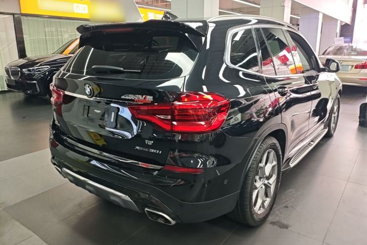 Used BMW X3 2020 xDrive28i Luxury Package Rear Right 45 Deg