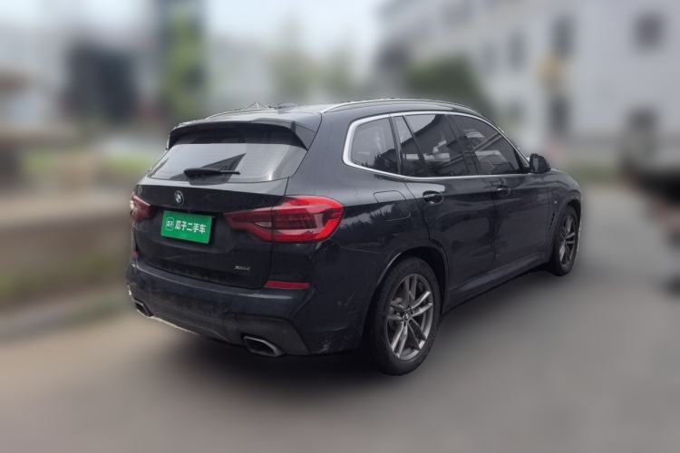 Used BMW X3 2020 xDrive25i M Sport Package Rear Right 45 Deg