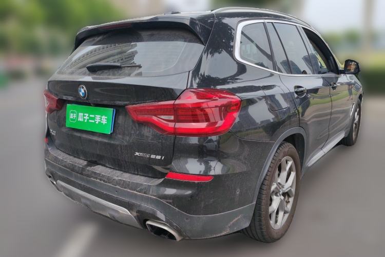 Used BMW X3 2020 xDrive28i Luxury Package Rear Right 45 Deg