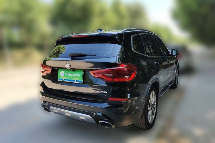 Used BMW X3 2020 xDrive25i Luxury Package Rear Right 45 Deg