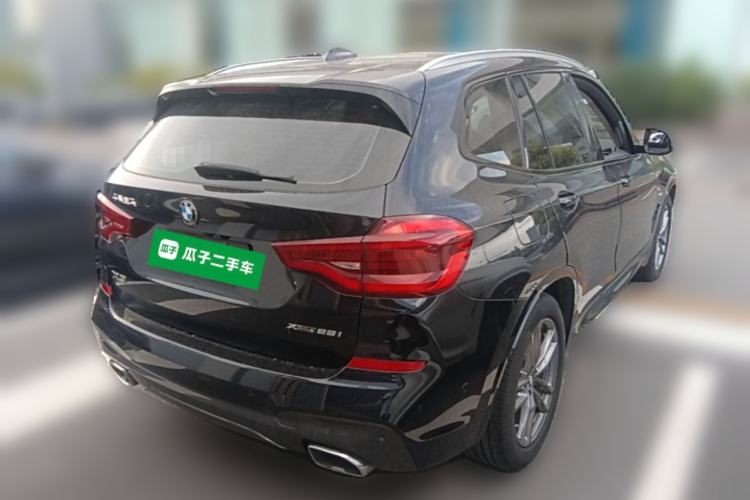 Used BMW X3 2020 xDrive28i M Sport Package Rear Right 45 Deg