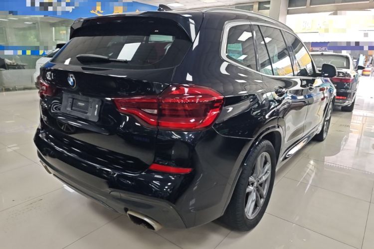 Used BMW X3 2020 xDrive25i M Sport Package Rear Right 45 Deg