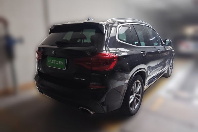 Used BMW X3 2020 xDrive28i M Sport Package Rear Right 45 Deg