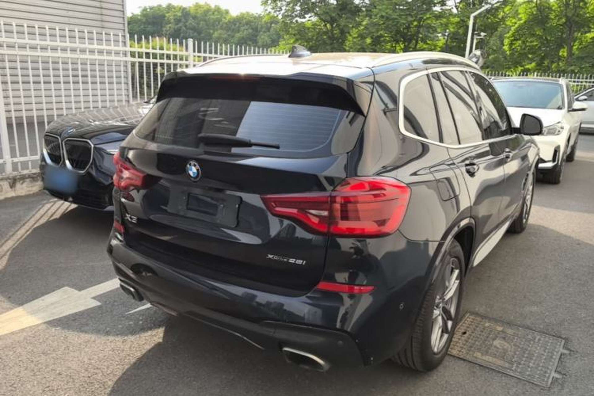 Used BMW X3 2020 xDrive28i M Sport Package Rear Right 45 Deg