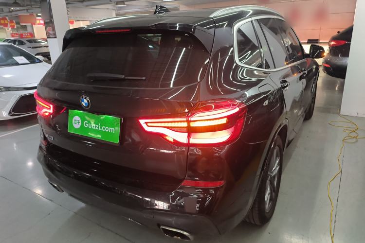 Used BMW X3 2020 xDrive25i M Sport Package Rear Right 45 Deg