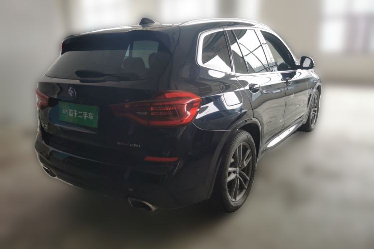 Used BMW X3 2020 xDrive28i M Sport Package Rear Right 45 Deg