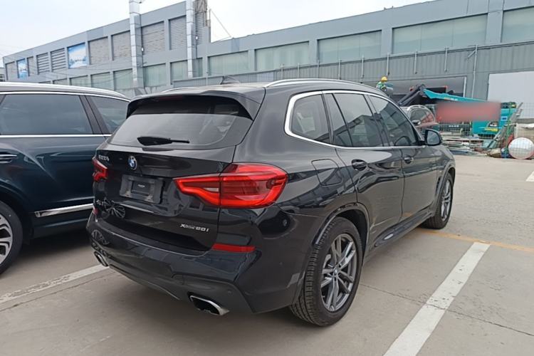 Used BMW X3 2020 xDrive28i M Sport Package Rear Right 45 Deg
